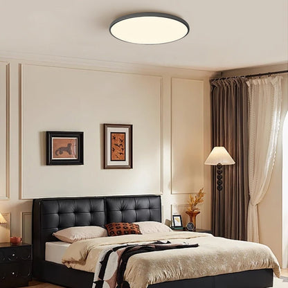 Minimalistyczna Okrągła Lampa Sufitowa LED Ultracienko View 23