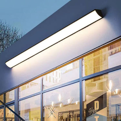 Minimalistyczna Wodoodporna Zewnętrzna Lampa Ścienna LED Aluminiowa Prostokątna View 13