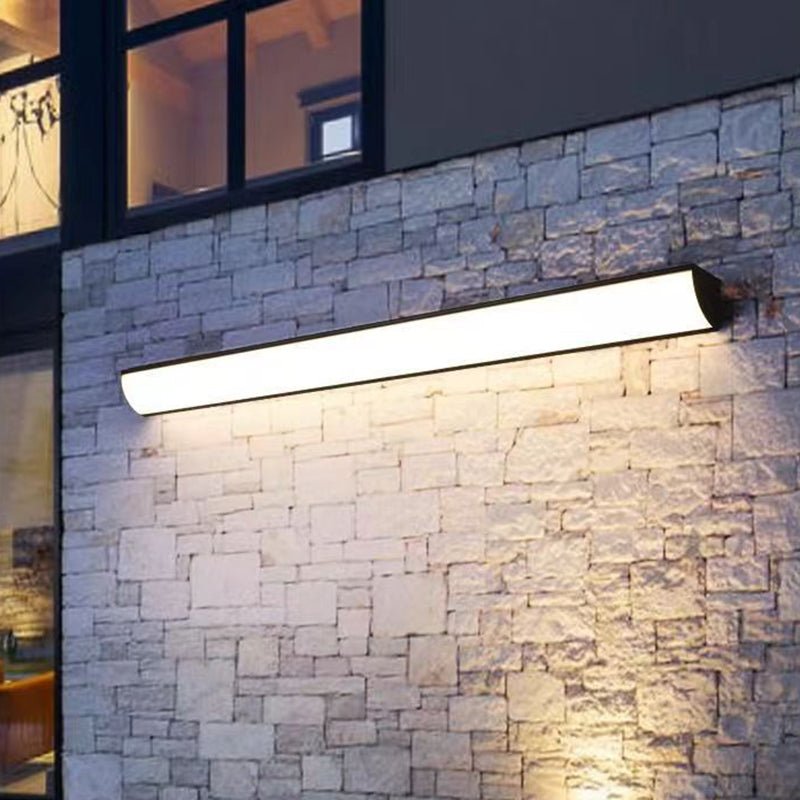 Minimalistyczna Wodoodporna Zewnętrzna Lampa Ścienna LED Aluminiowa Prostokątna View 14