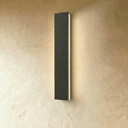 Minimalistyczna Zewnętrzna Lampa Ścienna LED Aluminiowa Back