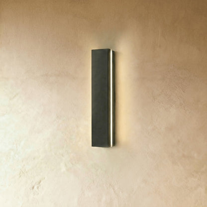 Minimalistyczna Zewnętrzna Lampa Ścienna LED Aluminiowa Detail