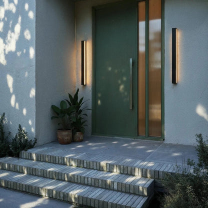 Minimalistyczna Zewnętrzna Lampa Ścienna LED Aluminiowa View 11