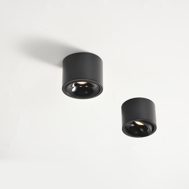 Minimalistyczny Aluminiowy Plafon Sufitowy LED Regulowany Reflektorek View 13