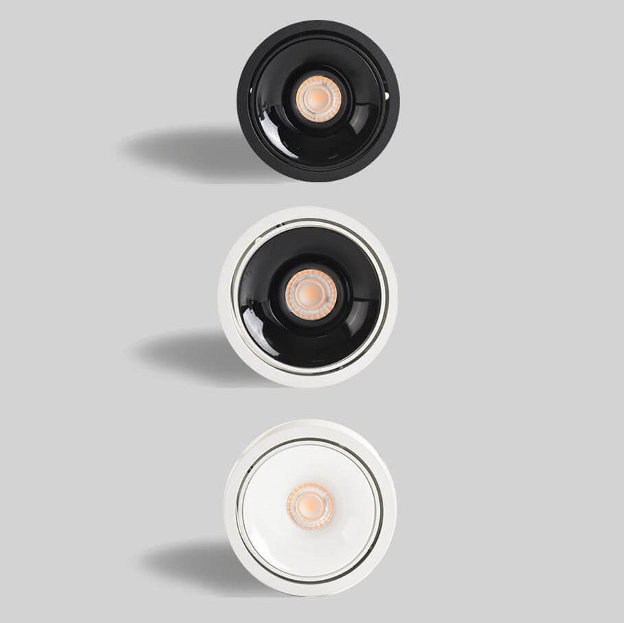 Minimalistyczny Aluminiowy Plafon Sufitowy LED Regulowany Reflektorek View 14