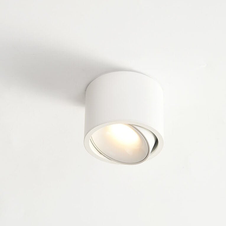 Minimalistyczny Aluminiowy Plafon Sufitowy LED Regulowany Reflektorek View 18