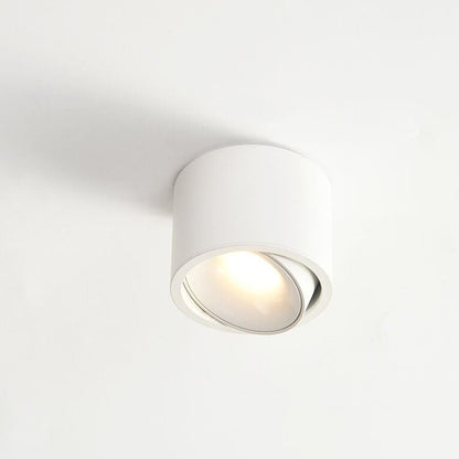 Minimalistyczny Aluminiowy Plafon Sufitowy LED Regulowany Reflektorek View 18