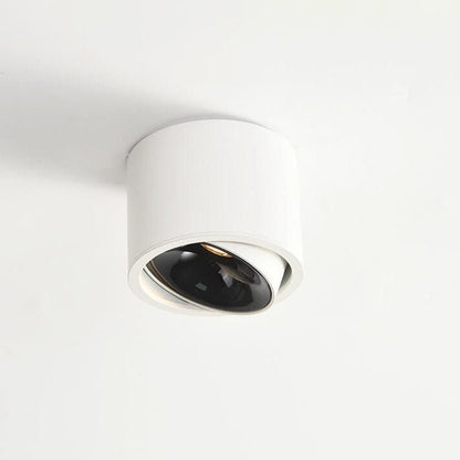 Minimalistyczny Aluminiowy Plafon Sufitowy LED Regulowany Reflektorek View 20