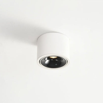 Minimalistyczny Aluminiowy Plafon Sufitowy LED Regulowany Reflektorek View 22