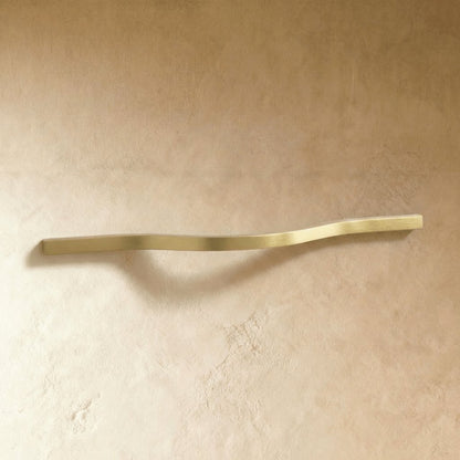 Minimalistyczny Aluminiowy Uchwyt do Mebli Falowany Front