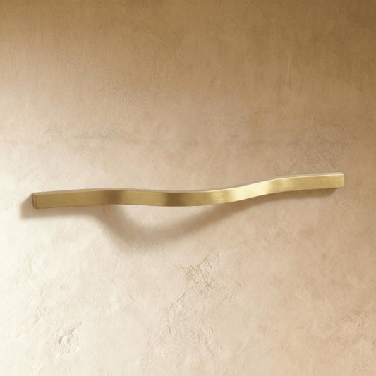 Minimalistyczny Aluminiowy Uchwyt do Mebli Falowany Hero