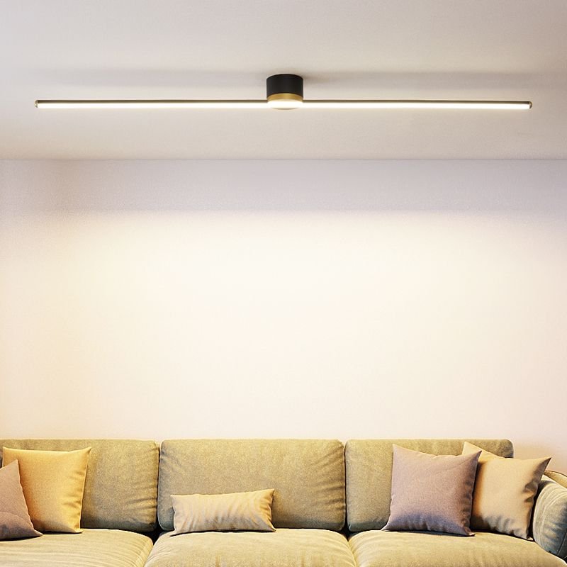 Minimalistyczny Liniowy Plafon Sufitowy LED Angle
