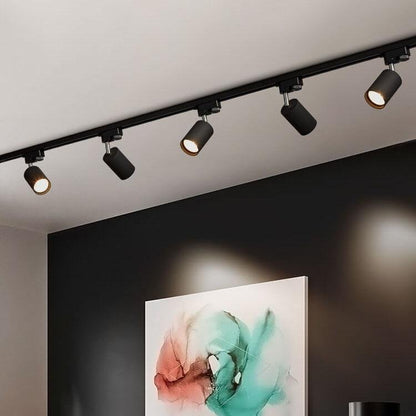 Modern Tubular Track Lighting 3/4/5 Light LED Flush Mount Lighting Hero