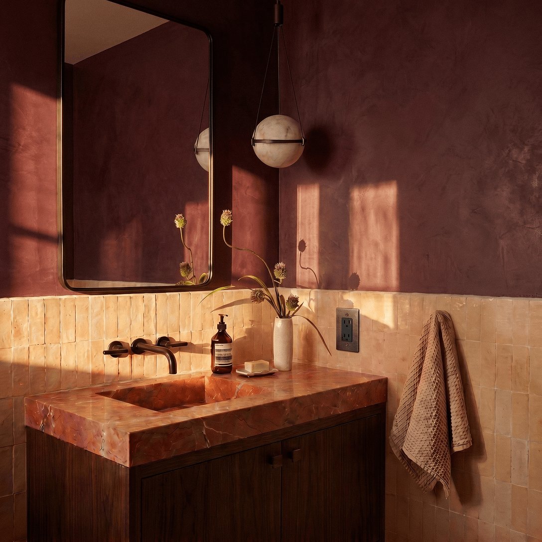 Mosiężna Płytka Ścienna Zestaw Próbek Wykończeń Close Up