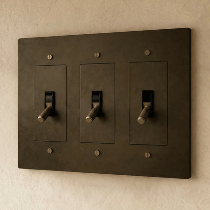 Mosiężny Włącznik Przełącznikowy 4-Drożny Wielopunktowy Detail