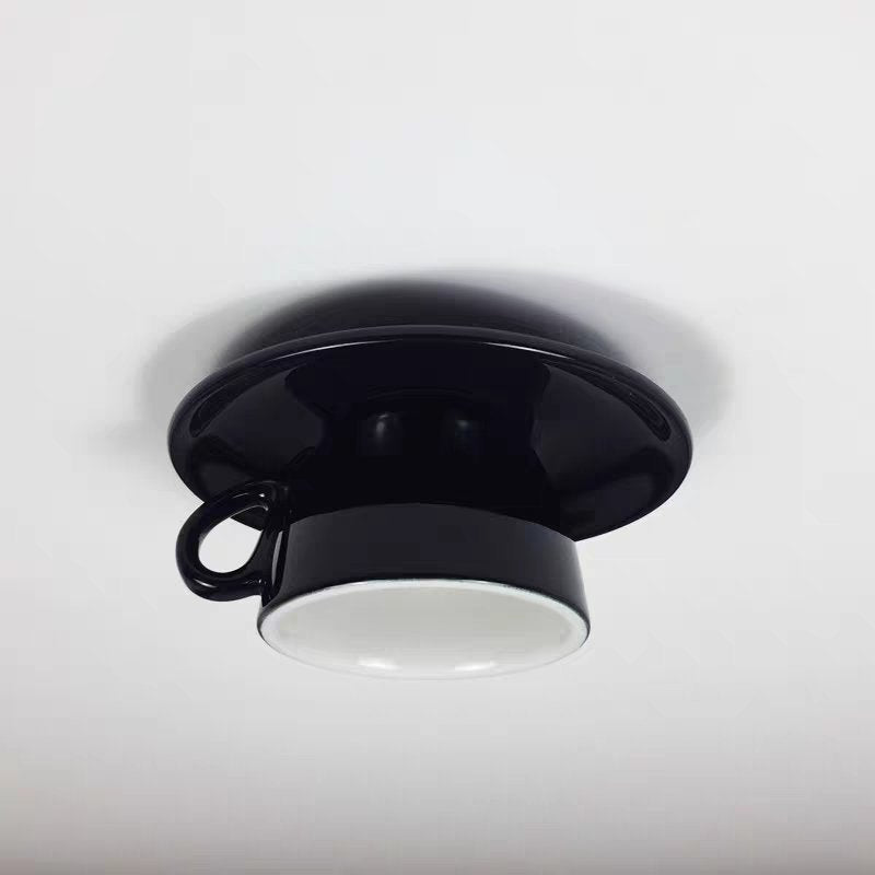 Nowoczesna Ceramiczna Lampa Sufitowa Plafon z Filiżankami Alternate