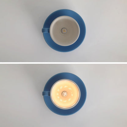 Nowoczesna Ceramiczna Lampa Sufitowa Plafon z Filiżankami Angle