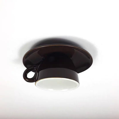 Nowoczesna Ceramiczna Lampa Sufitowa Plafon z Filiżankami View 13