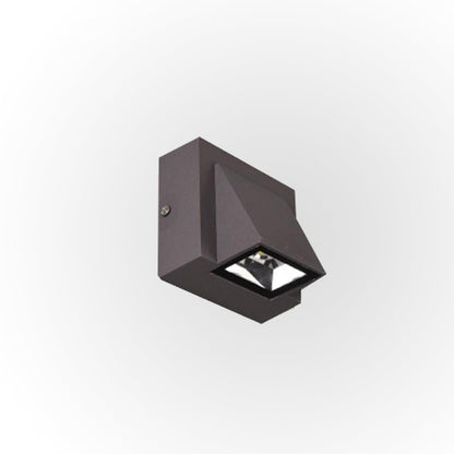 Nowoczesna Czarna Metalowa Zewnętrzna Lampa Ścienna LED Hero