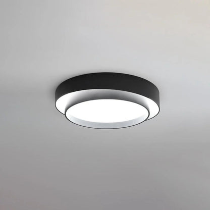 Nowoczesna Elegancka Lampa Sufitowa LED Okrągły Plafon View 16
