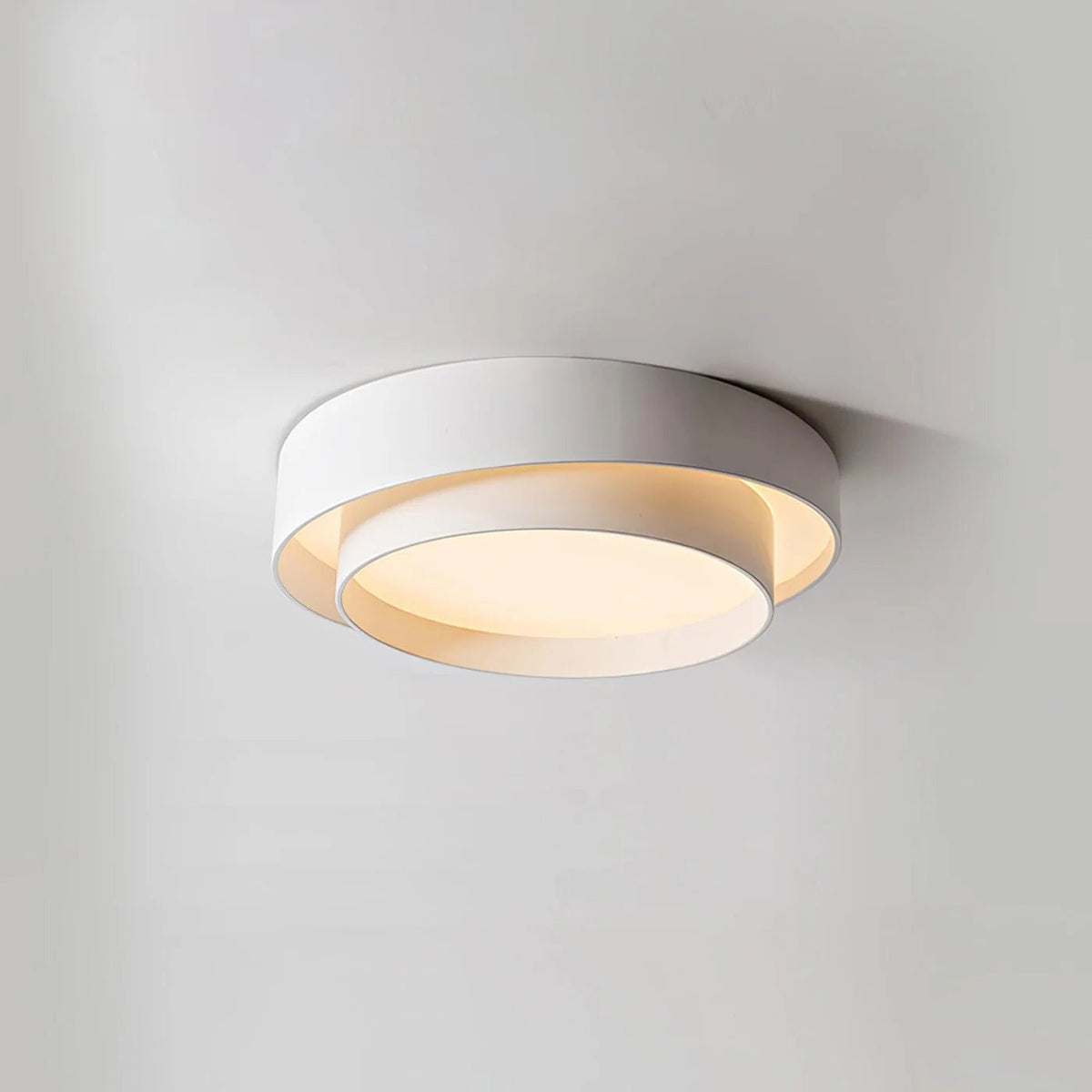 Nowoczesna Elegancka Lampa Sufitowa LED Okrągły Plafon View 18