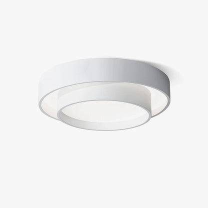 Nowoczesna Elegancka Lampa Sufitowa LED Okrągły Plafon View 22
