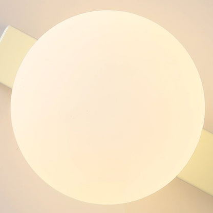 Nowoczesna Geometryczna Żelazna Lampa Ścienna Szklana Kula Alternate