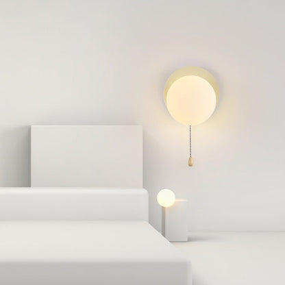 Nowoczesna Geometryczna Żelazna Lampa Ścienna Szklana Kula View 16