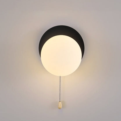 Nowoczesna Geometryczna Żelazna Lampa Ścienna Szklana Kula View 29