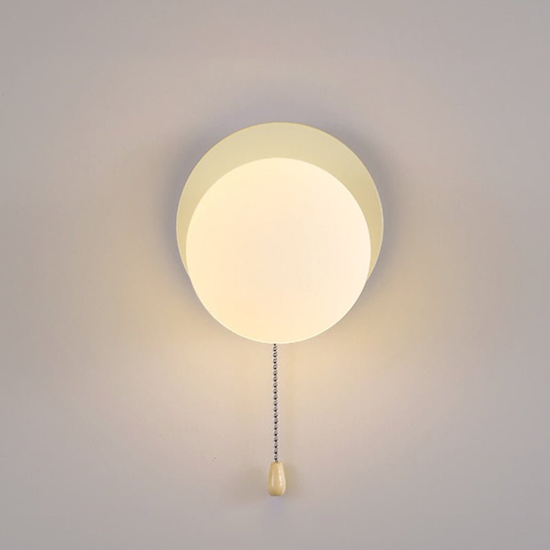 Nowoczesna Geometryczna Żelazna Lampa Ścienna Szklana Kula View 31