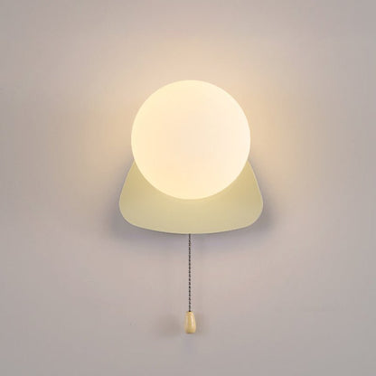 Nowoczesna Geometryczna Żelazna Lampa Ścienna Szklana Kula View 35
