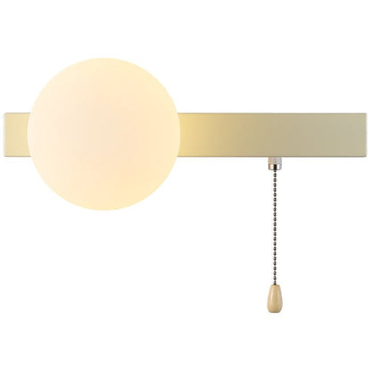 Nowoczesna Geometryczna Żelazna Lampa Ścienna Szklana Kula View 46