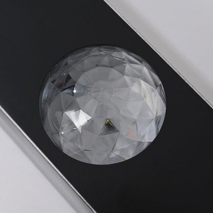 Nowoczesna Lampa Ścienna LED z Efektem Fal Wody Close Up