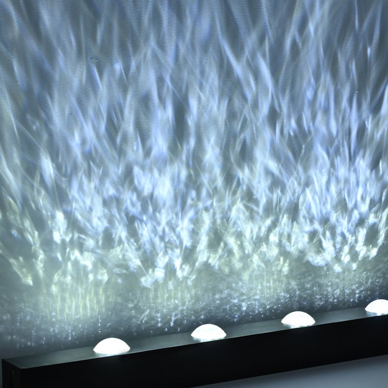 Nowoczesna Lampa Ścienna LED z Efektem Fal Wody View 22