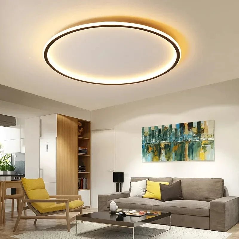 Nowoczesna lampa sufitowa LED w kształcie okręgu Hero
