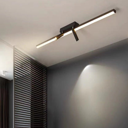 Nowoczesna Lampa Sufitowa Reflektorek Liniowa LED Side