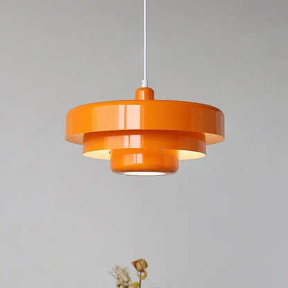 Nowoczesna Lampa Wisząca LED o Geometrycznym Kształcie Front