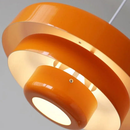 Nowoczesna Lampa Wisząca LED o Geometrycznym Kształcie Side