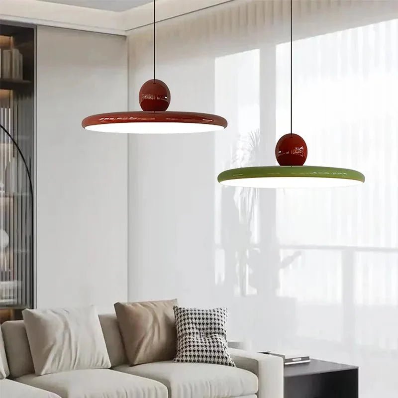 Nowoczesna Lampa Wisząca LED w Stylu Bauhaus Back