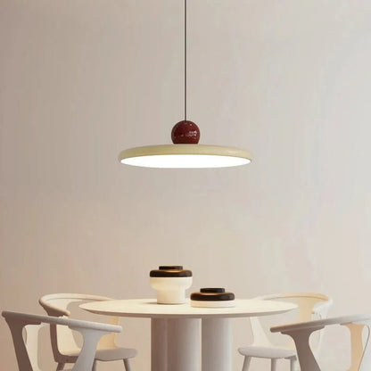 Nowoczesna Lampa Wisząca LED w Stylu Bauhaus Close Up