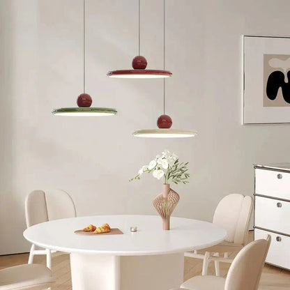 Nowoczesna Lampa Wisząca LED w Stylu Bauhaus Front
