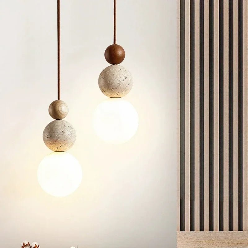 Nowoczesna Lampa Wisząca z Kulistymi Kloszami Side