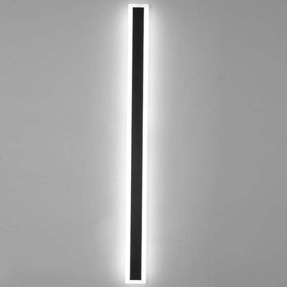Nowoczesna Liniowa Lampa Ścienna Zewnętrzna LED Akrylowa View 17