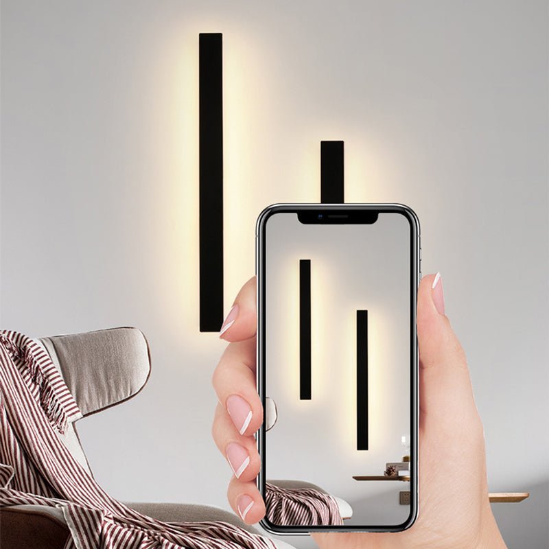 Nowoczesna Liniowa Lampa Ścienna Zewnętrzna LED Lifestyle