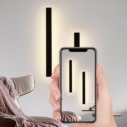 Nowoczesna Liniowa Lampa Ścienna Zewnętrzna LED Lifestyle
