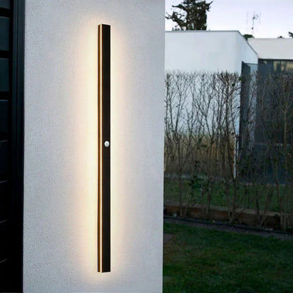 Nowoczesna Liniowa Lampa Ścienna Zewnętrzna LED View 31