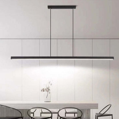 Nowoczesna Metalowa Liniowa Lampa Wisząca LED Back