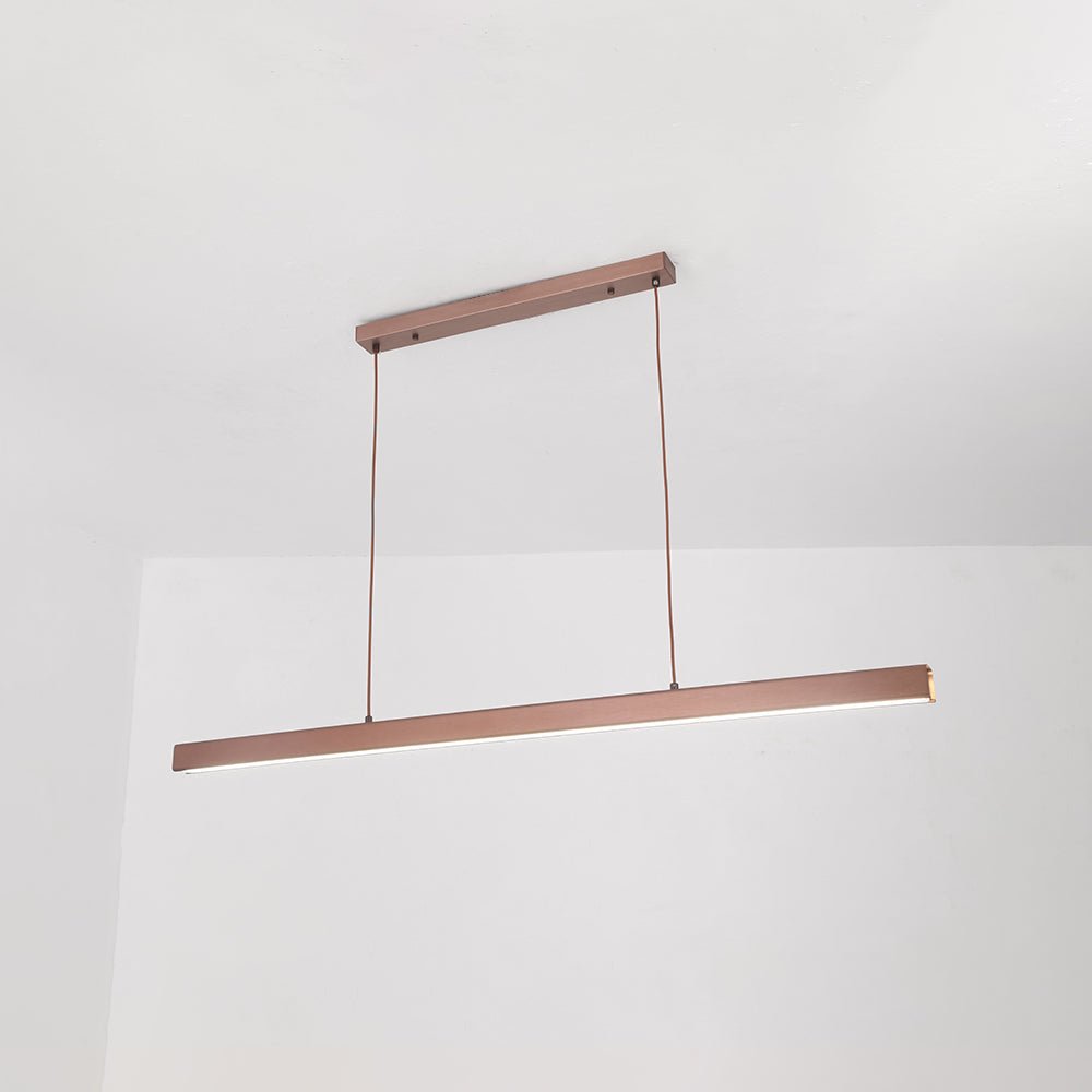 Nowoczesna Metalowa Liniowa Lampa Wisząca LED View 16