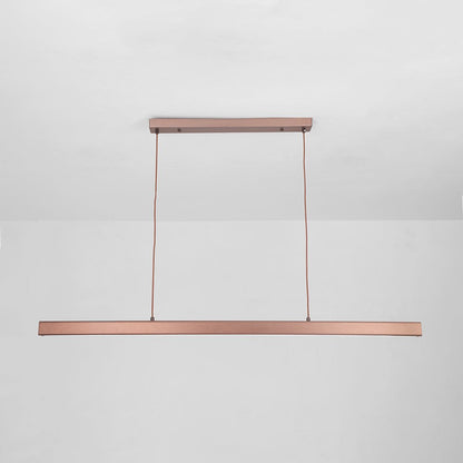 Nowoczesna Metalowa Liniowa Lampa Wisząca LED View 17