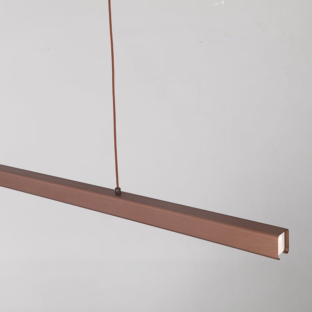 Nowoczesna Metalowa Liniowa Lampa Wisząca LED View 18