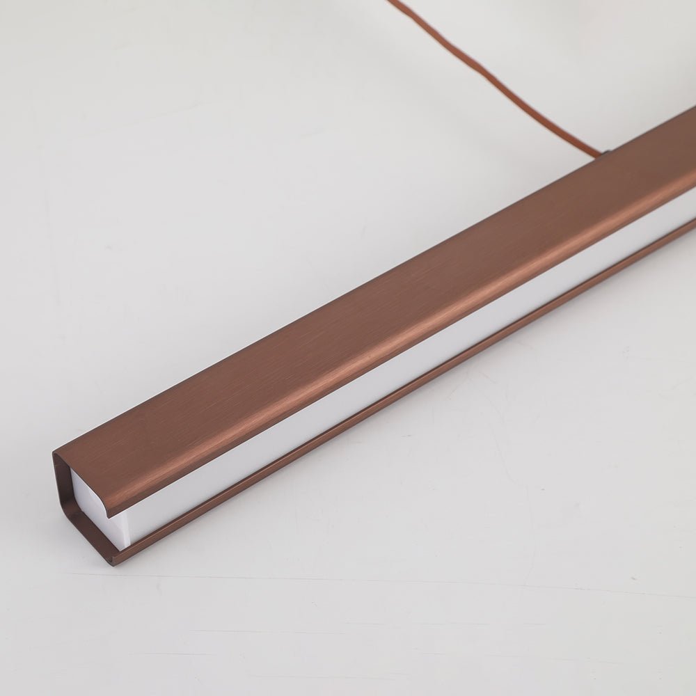 Nowoczesna Metalowa Liniowa Lampa Wisząca LED View 19